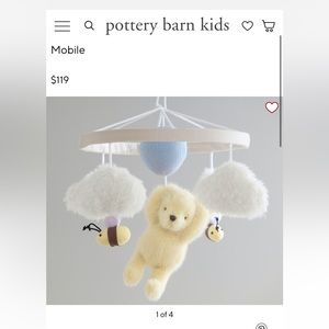 Pottery Barn Kids Mobile Attachement